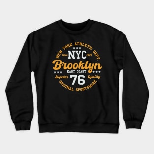 College Design New York Athletic Department Brooklyn NYC Original Sportsware Superiour Quality Crewneck Sweatshirt